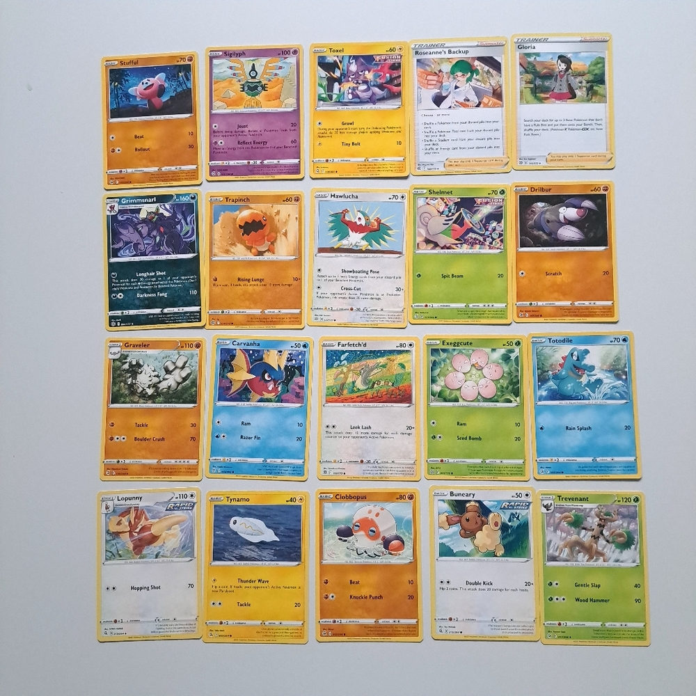 Pokemon card lot of 20